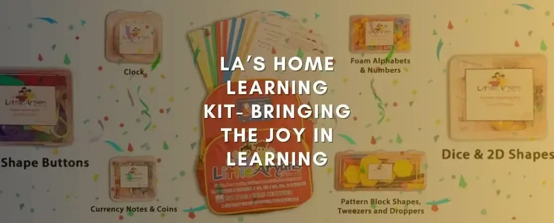 LA’s Home Learning kit- bringing the joy in learning.