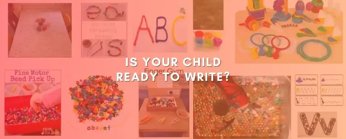 Is Your Child ready to write?
